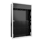 Chief Proximity PAC527LFWP6 Larges In Wall Box with Flange and 6 Outlets with Lever Lock - White